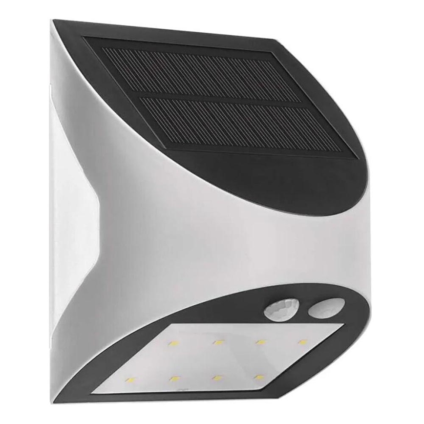 LED-seinäaurinkovalaisin anturilla LUMI LED/3,7W IP54 valkoinen