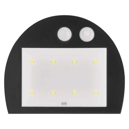 LED-seinäaurinkovalaisin anturilla LUMI LED/3,7W IP54 valkoinen