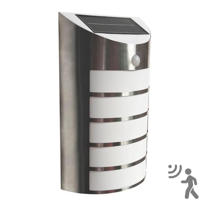 LED-seinäaurinkovalaisin anturilla SAFFO LED/3,7V 2000 mAh IP44
