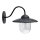 LED-seinäaurinkovalaisin LED/0,5W/1,2V 600 mAh IP44 musta