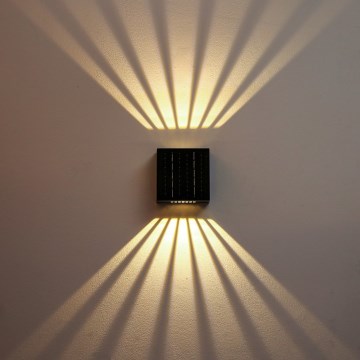 LED-seinäaurinkovalaisin LED/2W/3,7V 4000K IP44