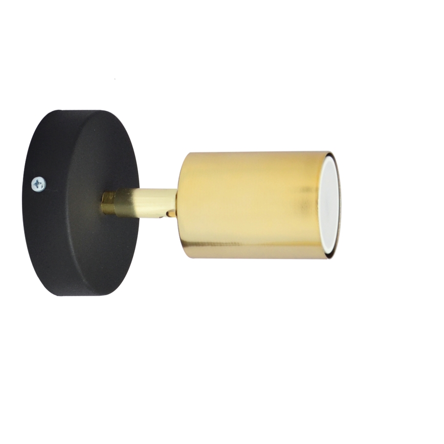 LED Seinäkohdevalo TUNE 1xGU10/4,8W/230V kultainen/musta