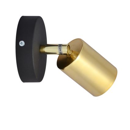 LED Seinäkohdevalo TUNE 1xGU10/4,8W/230V kultainen/musta