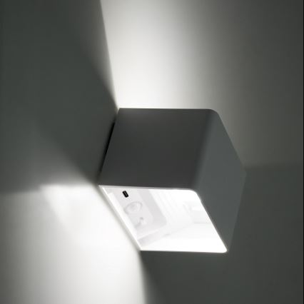 LED Himmennettävä seinä kosketus kevyt anturilla MIRI LED/2,5W/3,7V 3000/4000/6400K 4000 mAh valkoinen