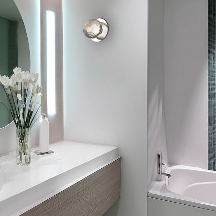 LED-seinävalaisin BOLLA LED/3W/230V kiiltävä kromi