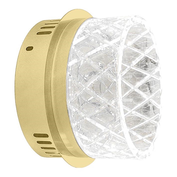 LED-seinävalaisin ELEGANCE LED/9W/230V kulta