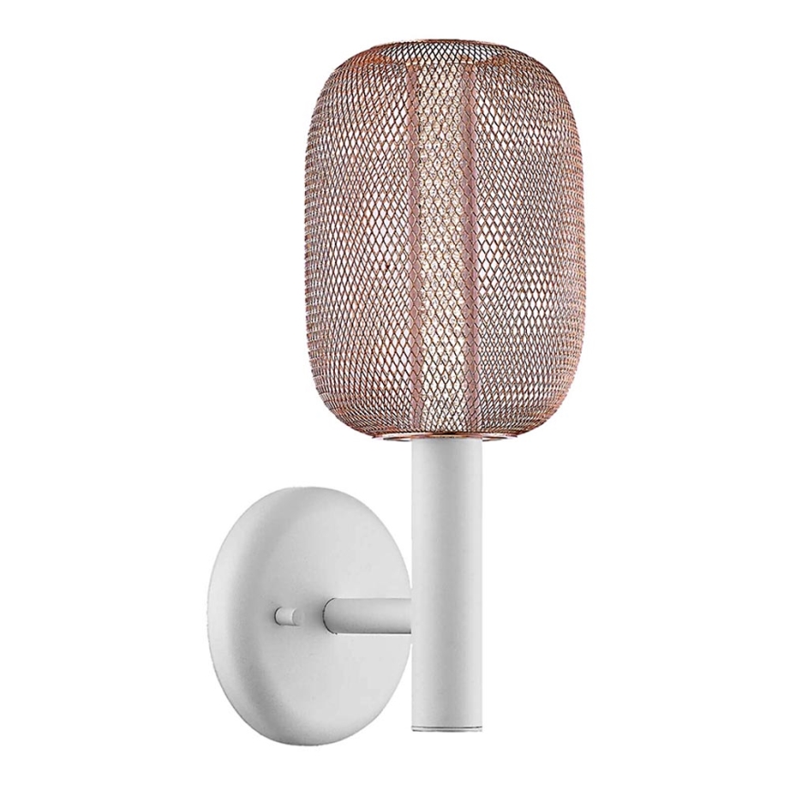 LED-seinävalaisin HOLD LED/5W/230V ruusukulta/valkoinen