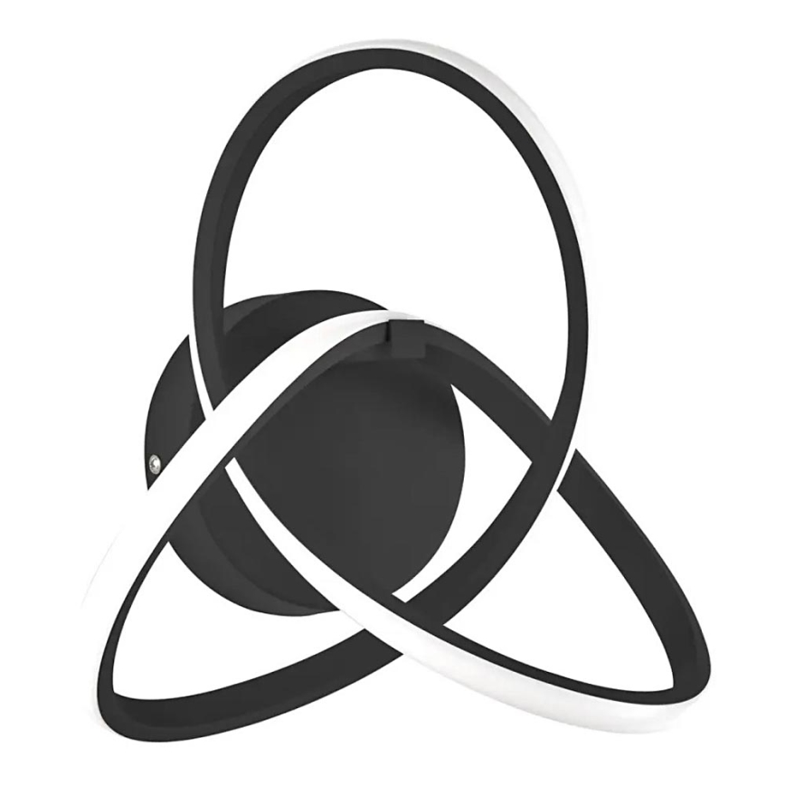 LED-seinävalaisin INDIGO LED/14W/230V musta