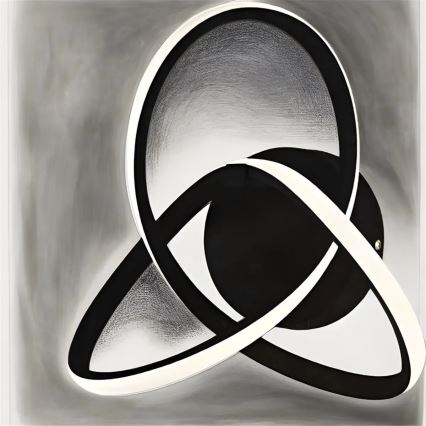 LED-seinävalaisin INDIGO LED/14W/230V musta