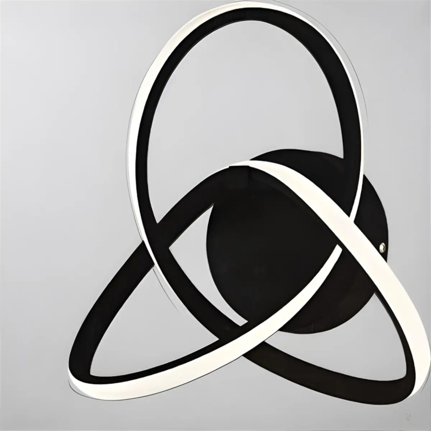 LED-seinävalaisin INDIGO LED/14W/230V musta