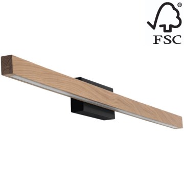 LED-seinävalaisin kylpyhuoneeseen AQUAVIVA LED/12W/230V 80 cm IP44 tammi – FSC sertifioitu