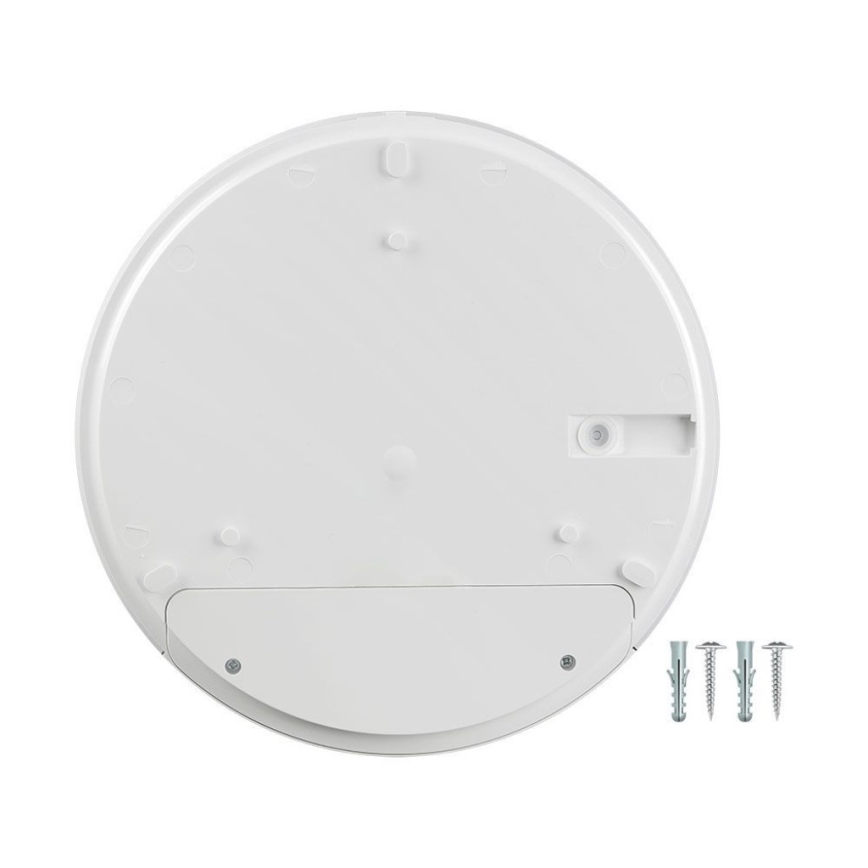 LED-seinävalaisin kylpyhuoneeseen anturilla SAMSUNG CHIP LED/15W/230V 3000/4000/6000K IP44 valkoinen