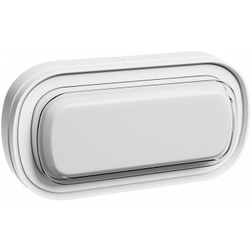 LED-seinävalaisin kylpyhuoneeseen PASTILO LED/10W/230V 2700/4000/6000K IK10 IP54 valkoinen soikea
