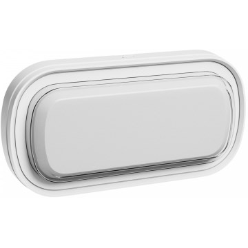 LED-seinävalaisin kylpyhuoneeseen PASTILO LED/15W/230V 2700/4000/6000K IK10 IP54 valkoinen soikea