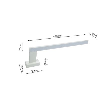 LED-seinävalaisin kylpyhuoneeseen SHINE 1xLED/11W/230V IP44
