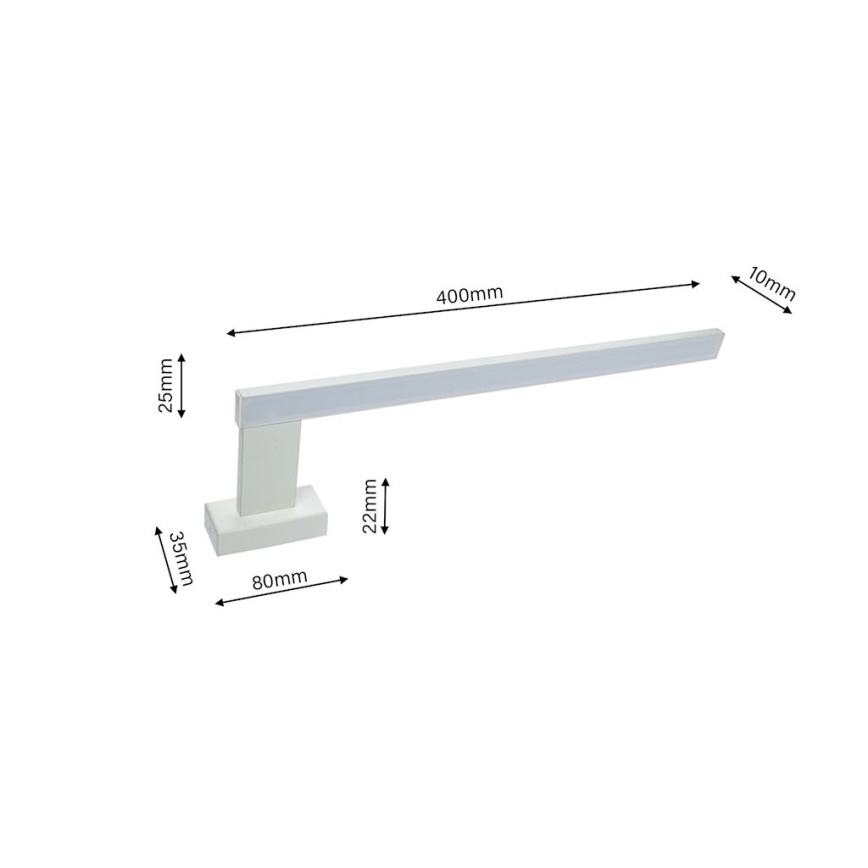 LED-seinävalaisin kylpyhuoneeseen SHINE 1xLED/11W/230V IP44