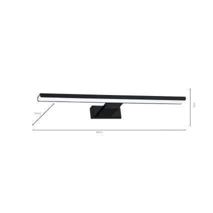 LED-seinävalaisin kylpyhuoneeseen SHINE 1xLED/13,8W/230V IP44