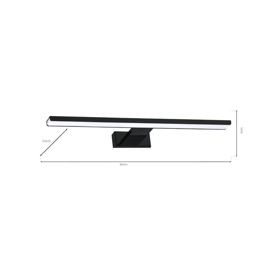 LED-seinävalaisin kylpyhuoneeseen SHINE 1xLED/13,8W/230V IP44