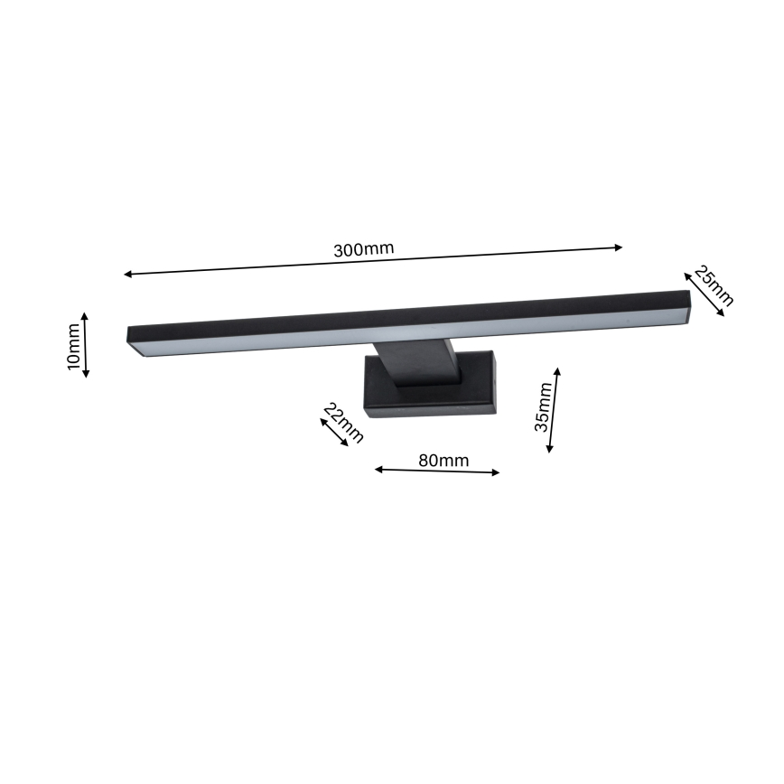 LED-seinävalaisin kylpyhuoneeseen SHINE 1xLED/7W/230V IP44