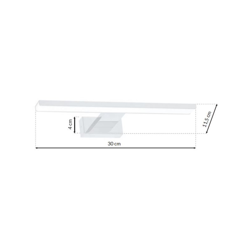 LED-seinävalaisin kylpyhuoneeseen SHINE 1xLED/7W/230V IP44