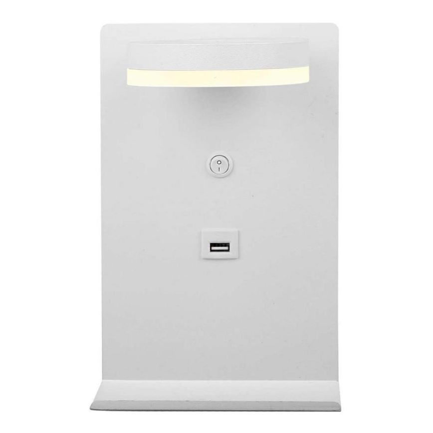 LED-seinävalaisin laturilla COMPACT LED/4W/230V