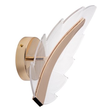 LED-seinävalaisin LED/12W/230V 3000-6500K kulta