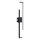 LED-seinävalaisin LED/12W/230V 3000-6500K musta