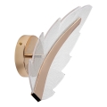 LED-seinävalaisin LED/12W/230V kulta