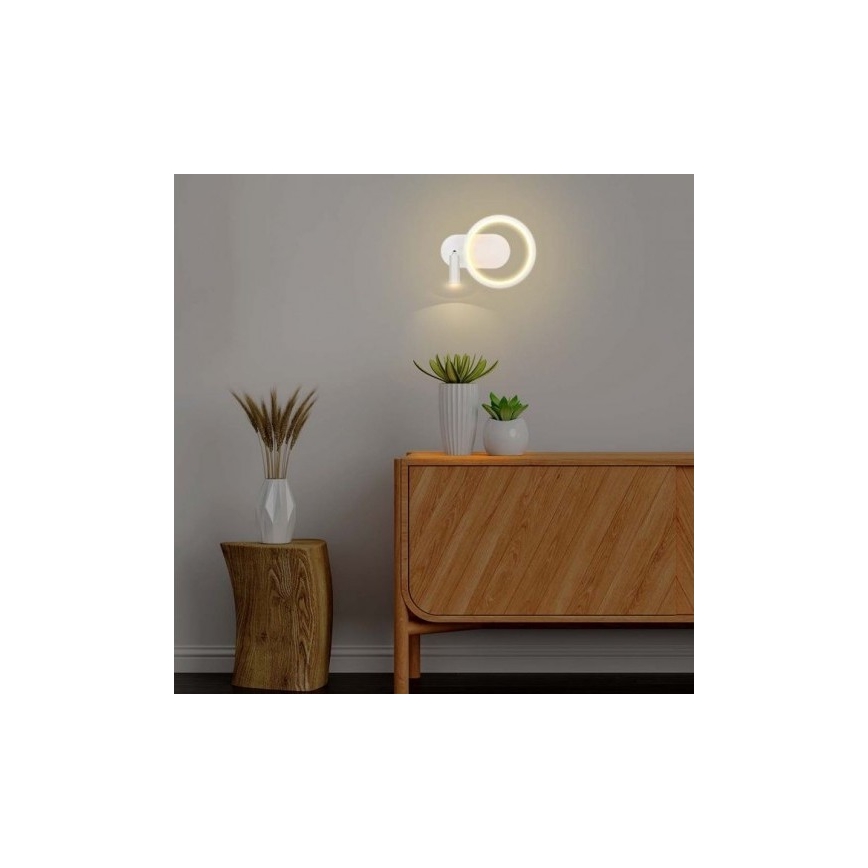 LED-seinävalaisin LED/14W/230V 4000K valkoinen