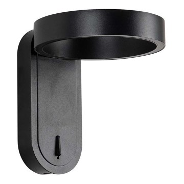 LED-seinävalaisin LED/5W/230V 3000K/4000K musta