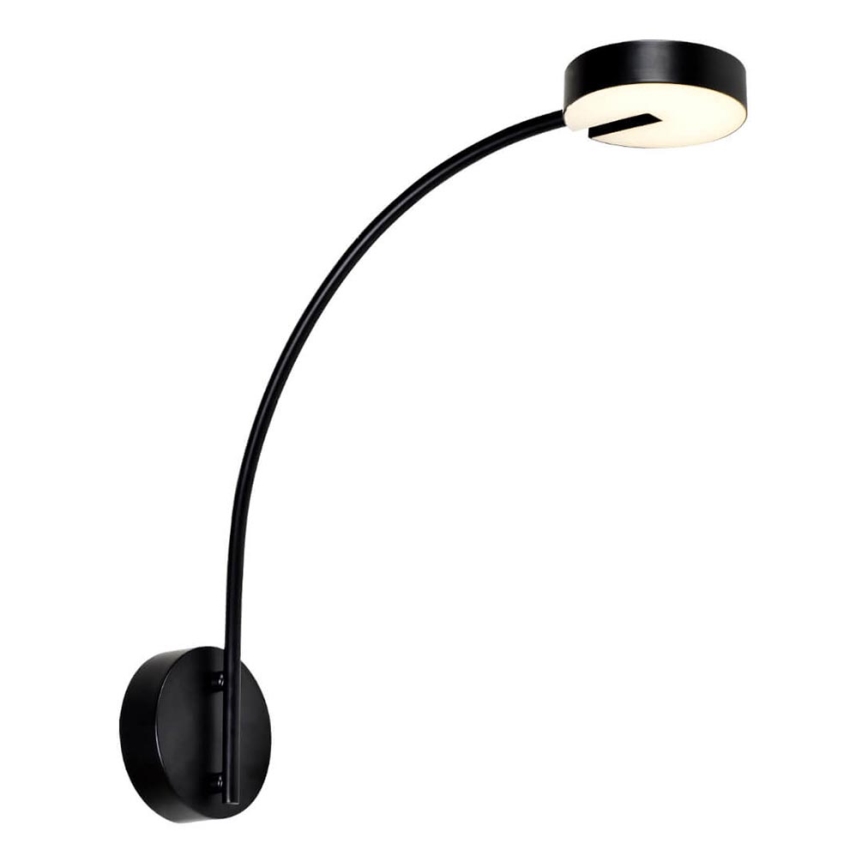 LED-seinävalaisin LED/8,4W/230V musta