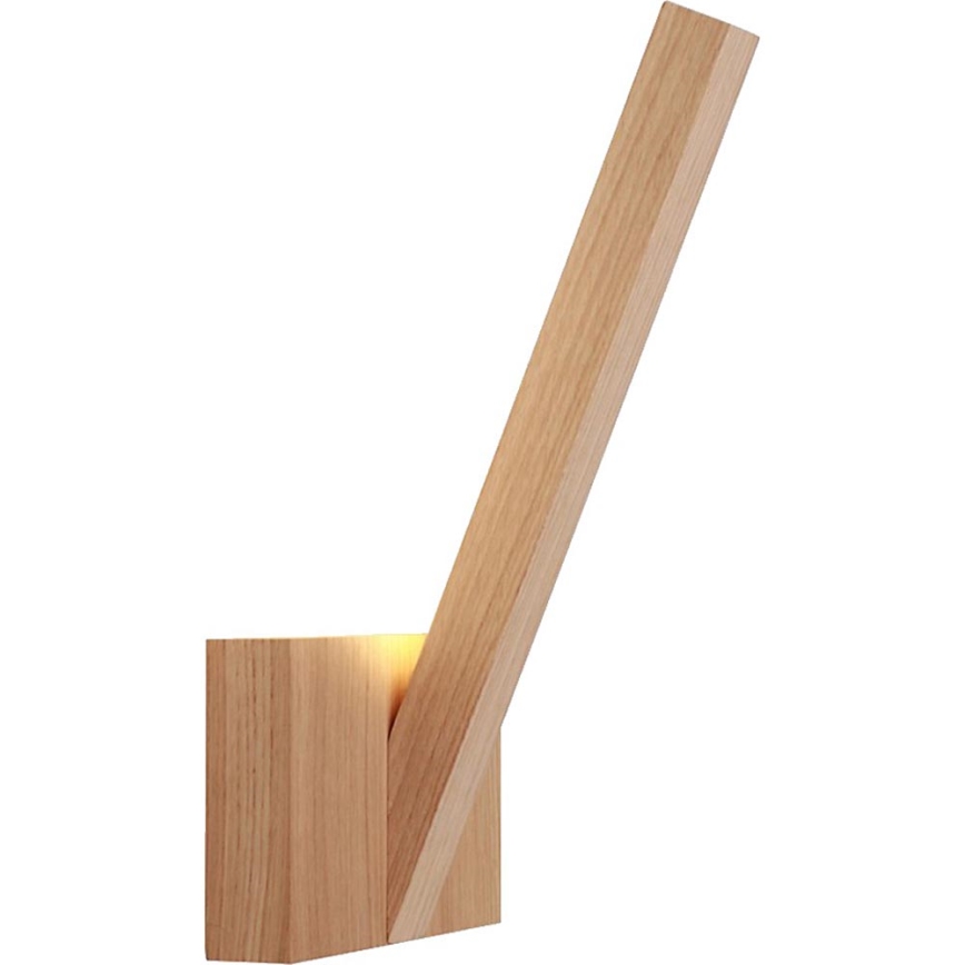 LED-seinävalaisin LINUS LED/3W/230V tammi