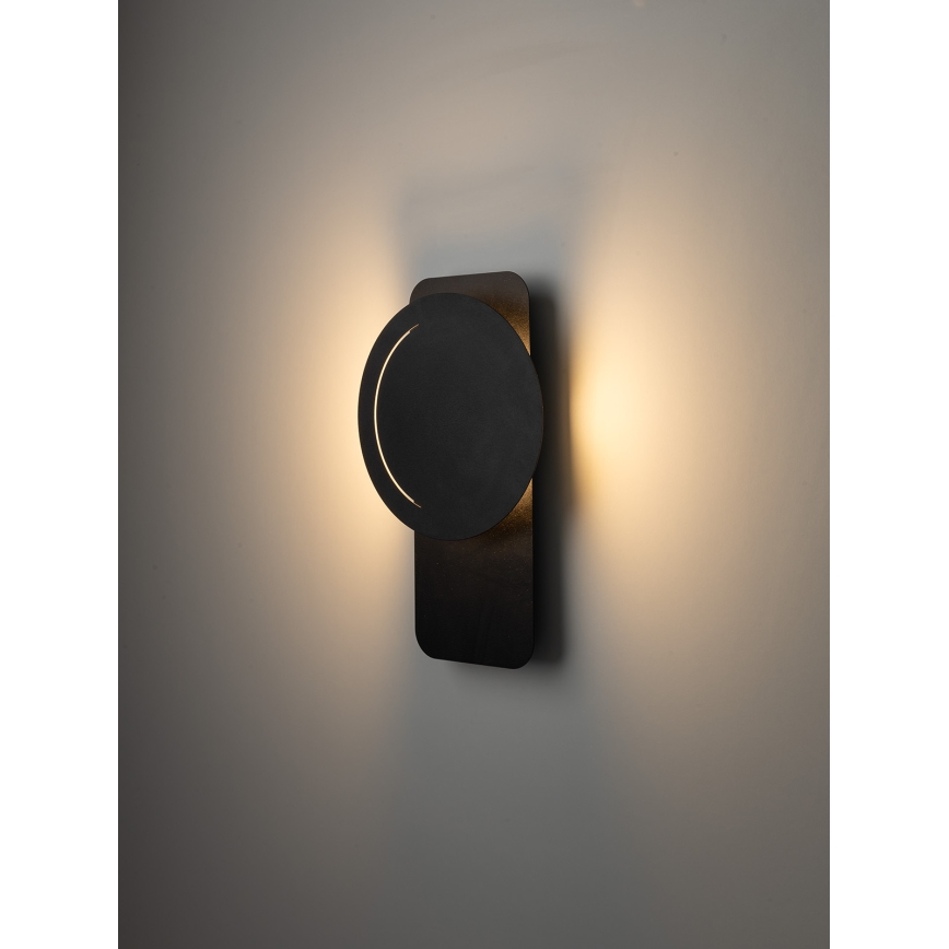 LED-seinävalaisin LITO LED/7W/230V musta