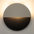 LED-seinävalaisin LUNA LED/7W/230V halkaisija 26 cm musta/beige