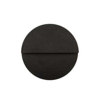 LED-seinävalaisin LUNA LED/7W/230V halkaisija 26 cm musta