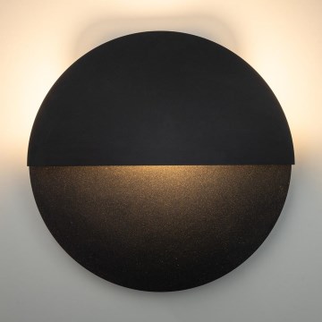 LED-seinävalaisin LUNA LED/7W/230V halkaisija 36 cm musta