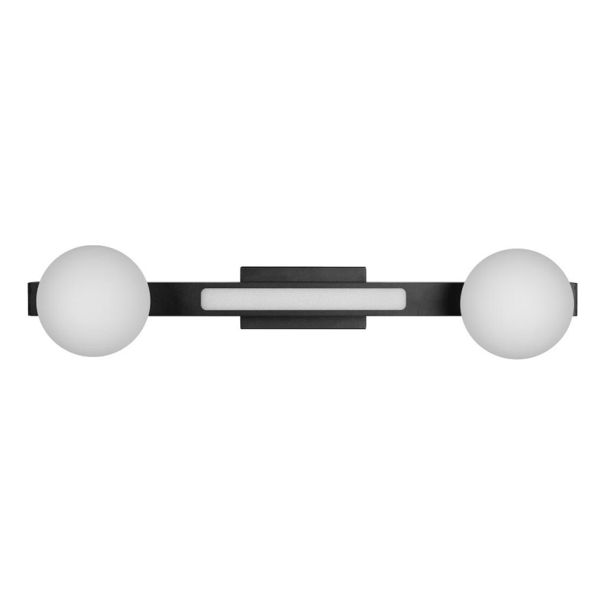 LED-seinävalaisin MAGNET LED/13W/230V + 2xG9/60W 3000/4000K musta