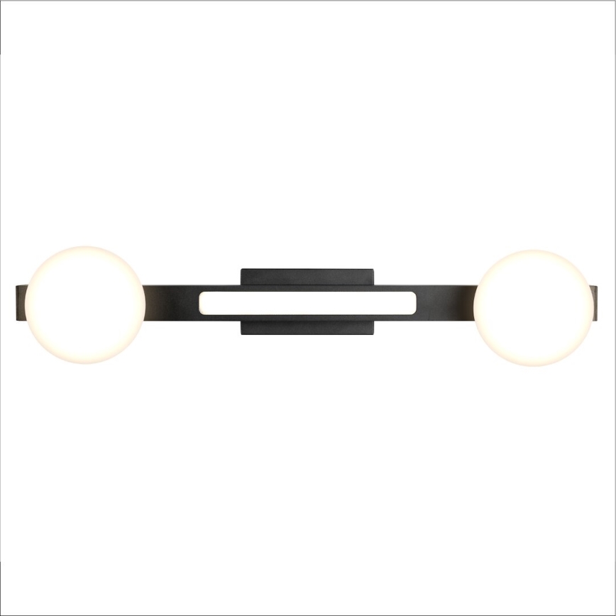 LED-seinävalaisin MAGNET LED/13W/230V + 2xG9/60W 3000/4000K musta
