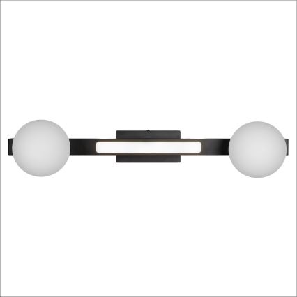 LED-seinävalaisin MAGNET LED/13W/230V + 2xG9/60W 3000/4000K musta
