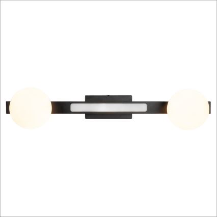 LED-seinävalaisin MAGNET LED/13W/230V + 2xG9/60W 3000/4000K musta