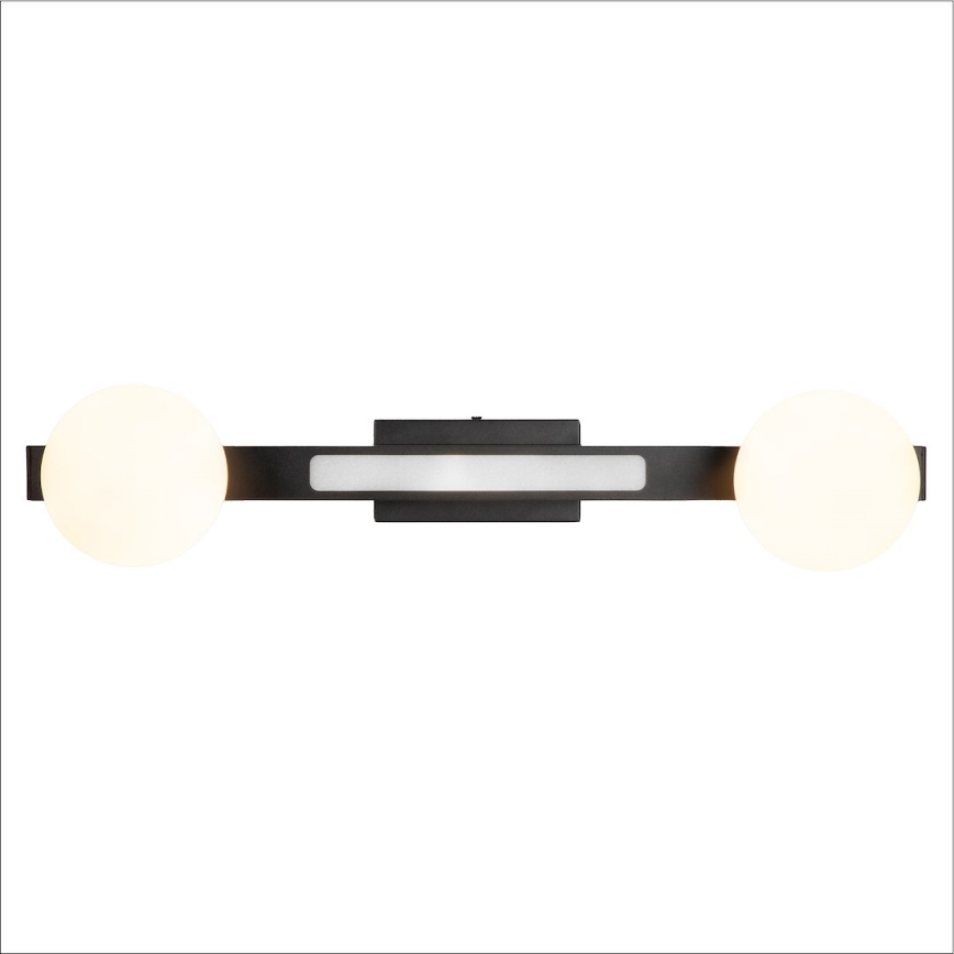 LED-seinävalaisin MAGNET LED/13W/230V + 2xG9/60W 3000/4000K musta