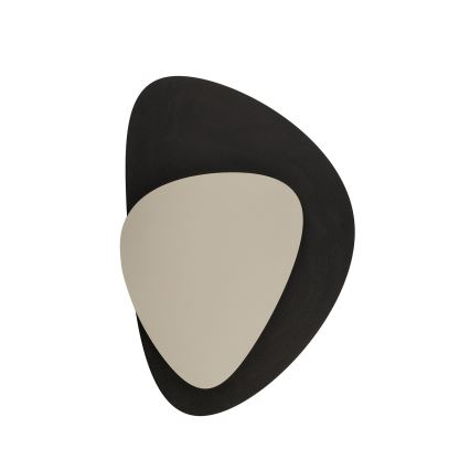 LED-seinävalaisin PEDRA LED/7W/230V musta/beige