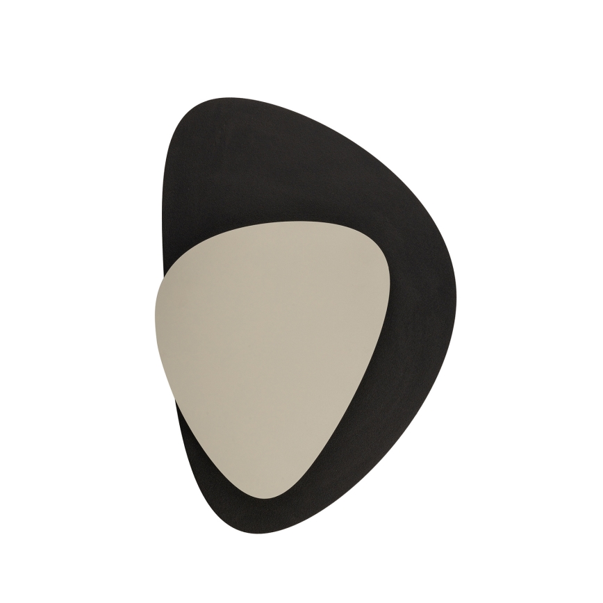 LED-seinävalaisin PEDRA LED/7W/230V musta/beige
