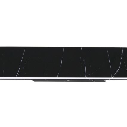 LED-seinävalaisin PIERCE LED/12W/230V 30 cm musta