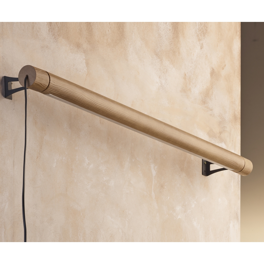 LED-seinävalaisin ROLLO LED/30W/230V puu