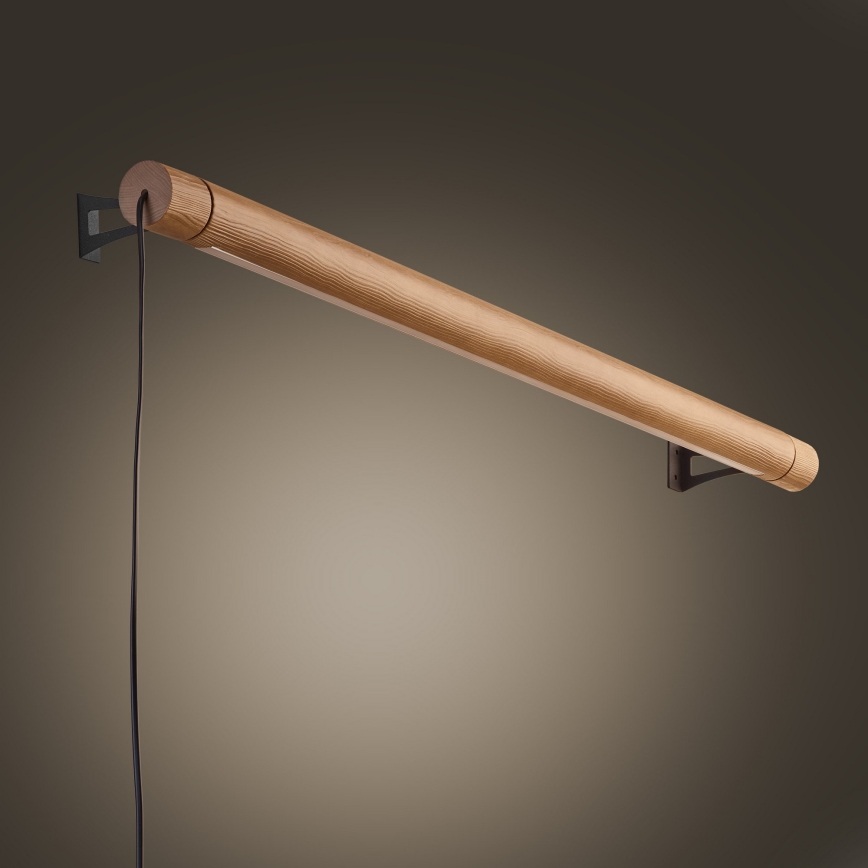 LED-seinävalaisin ROLLO LED/30W/230V puu