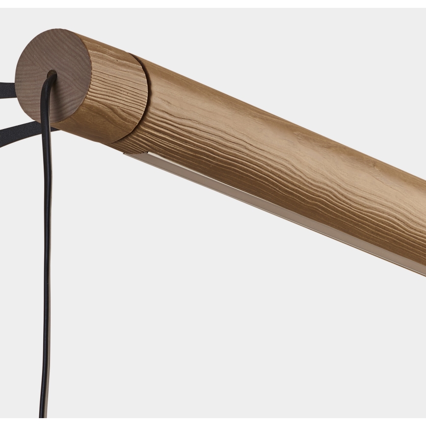 LED-seinävalaisin ROLLO LED/30W/230V puu