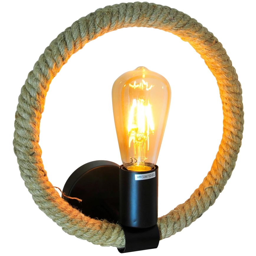 LED-seinävalaisin ROPE ARTHUR 1xE27/10W/230V