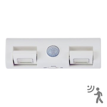 LED Seinävalaisin sensorilla LED/3xAA/4,5V