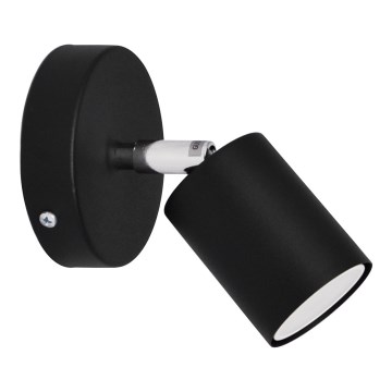 LED-seinävalaisin TUNE 1xGU10/4,8W/230V musta